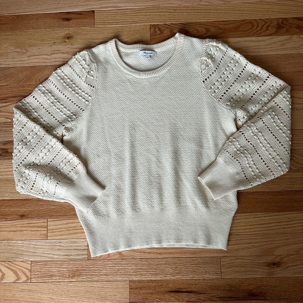 Madewell Cream-color Sweater